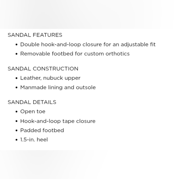 Orthoheel Orthopedic Propet Black Leather Sandals with Adj.Straps Womens Sz.11W - Picture 9 of 9